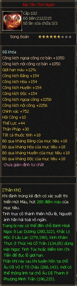 Thần Khí 6 sao