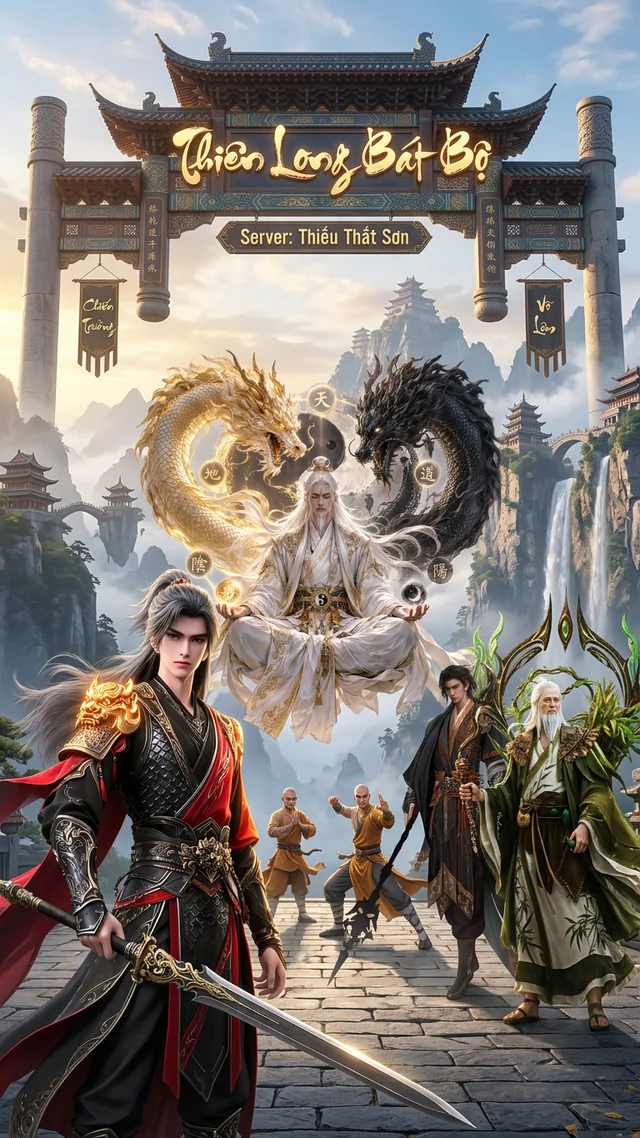 Key art máy chủ Thiếu Thất Sơn