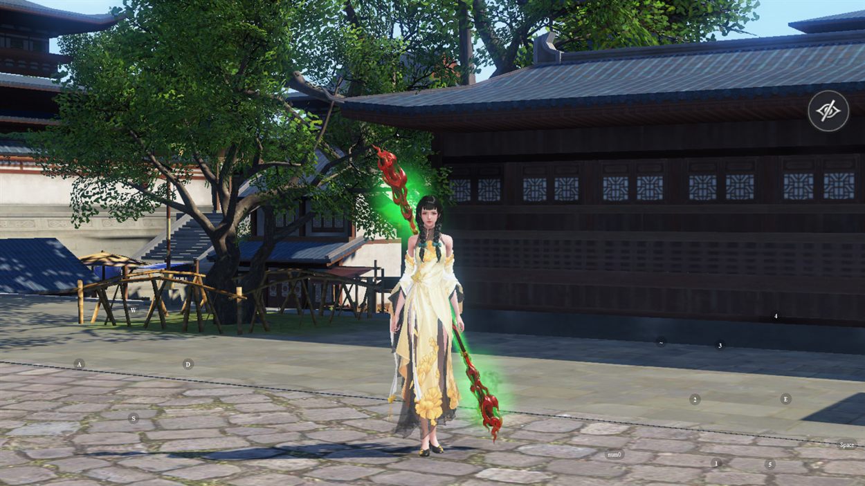 Khung cảnh trong game Thiếu Thất Sơn